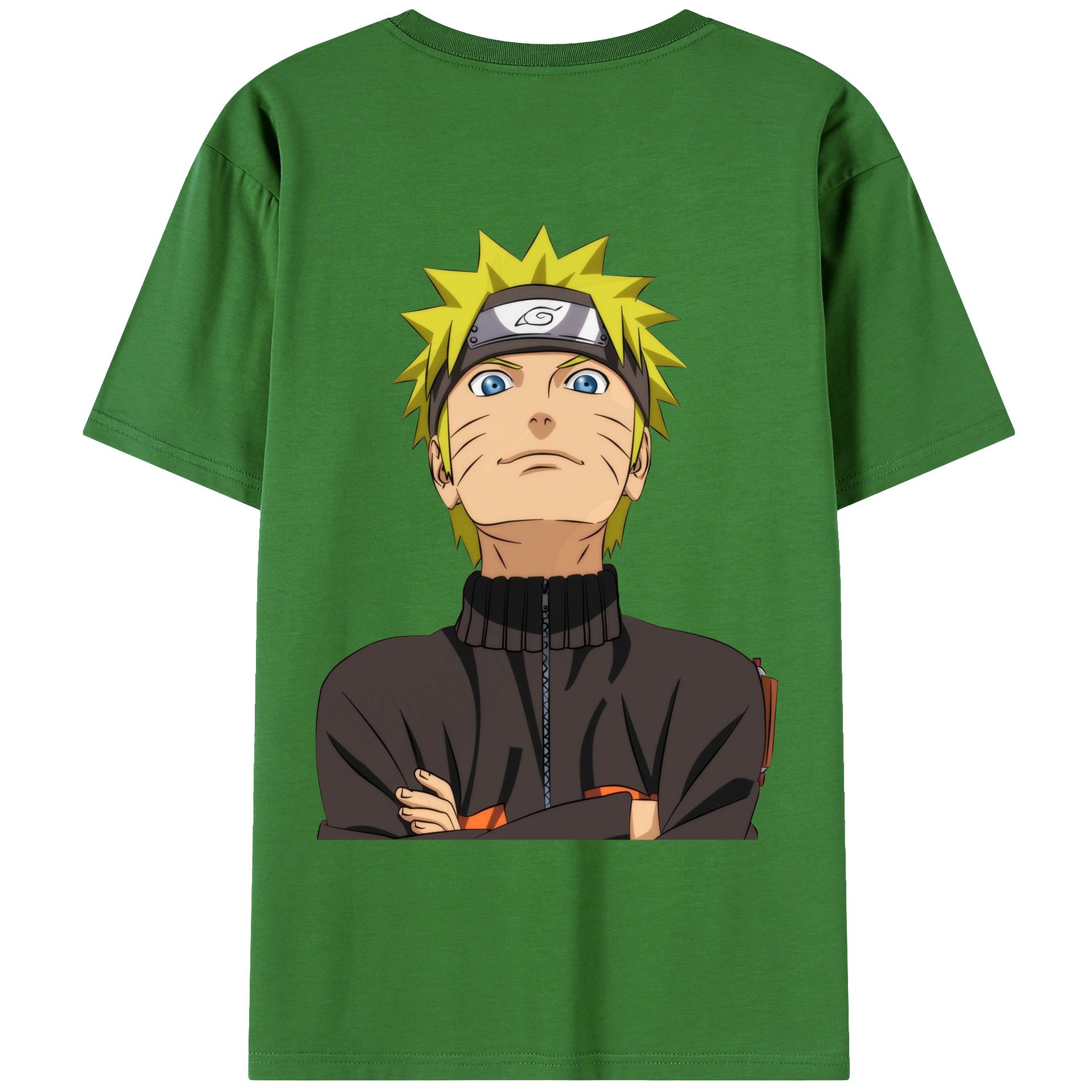 （画像用） NARUTO -ナルト- うずまき ナルト Uzumaki Naruto レディース半袖Tシャツ(バックプリント)